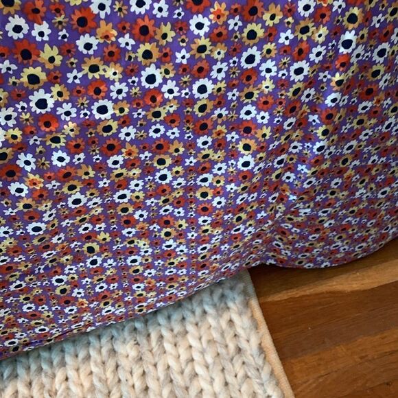 Pottery Barn Kids/Teen Little Miss Floral Percale 100% Cotton Twin Duvet Cover - Picture 6 of 17